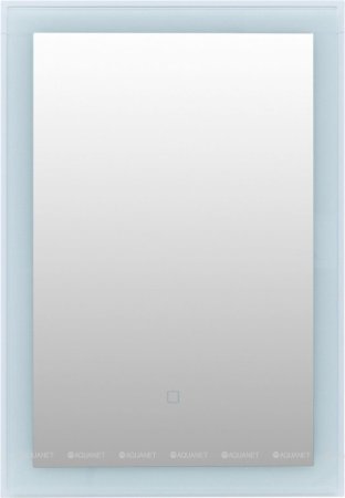 Зеркало Aquanet Монро 55x80 LED белый 
