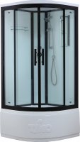 Душевая кабина Timo Standart T-6601 B профиль черный