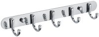 Планка с пятью крючками FIXSEN EQUIPMENT FX-1715, хром
