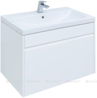 Тумба с раковиной Aquanet Палермо (Moduo) 80 белый