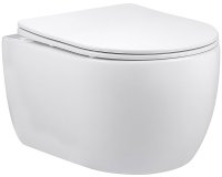 Унитаз Vincea Evo Rimless VT1-34S подвесной с сиденьем Микролифт Унитаз Vincea Evo Rimless VT1-34S подвесной с сиденьем Микролифт