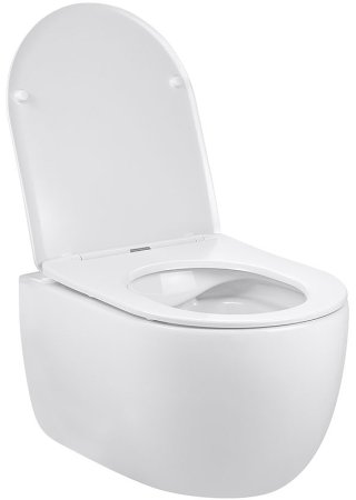 Унитаз Vincea Evo Rimless VT1-34S подвесной с сиденьем Микролифт 