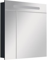 Зеркальный шкаф Roca Victoria Nord Black Edition 80 ZRU9000100 с подсветкой Черный