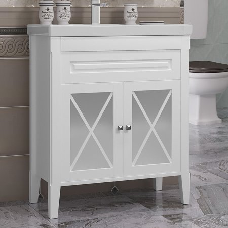 Тумба под раковину Opadiris Палермо 80 00-00002353 Белая матовая 