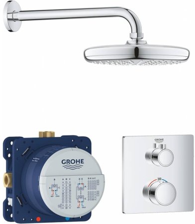Душевая система Grohe Grohtherm 34728000 с термостатом Хром 