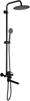 Душевая система Frap H801 F24801-6 Черная матовая
