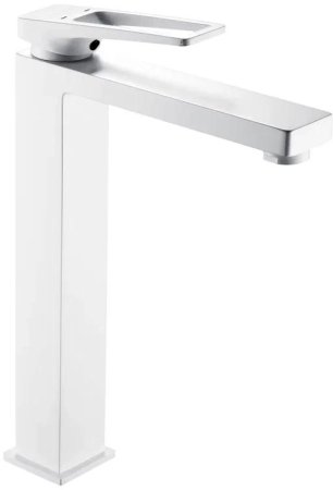 Смеситель для раковины Shevanik S6811C, белый 