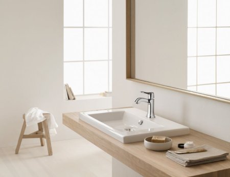 Смеситель Hansgrohe Metris Classic 31077000 для раковины 