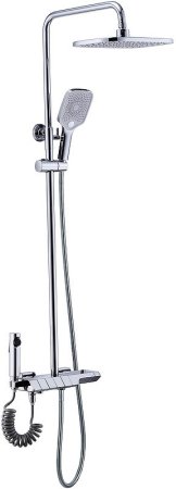Душевая система Boch Mann Vettorre TS BM9650 с термостатом Хром 