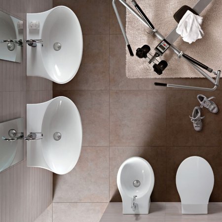 Раковина Hatria Nido 68 см 