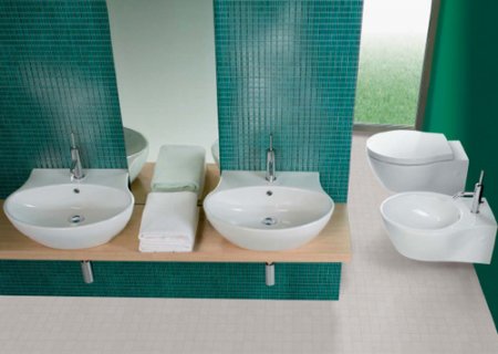 Раковина Hatria Nido 68 см 