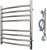 Электрический полотенцесушитель Point Альфа PN05156SE П8 500x600 левый/правый Хром 