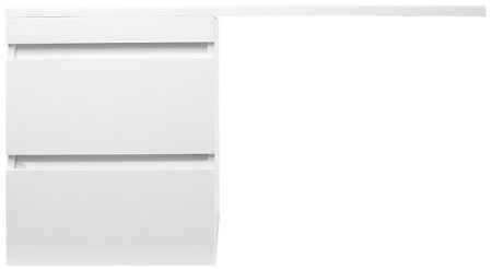 Тумба под раковину Style Line Даллас 115 СС-00000651 подвесная Белый глянец 