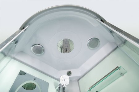 Душевая кабина WeltWasser WW500 Werra 904 90x90 10000003232 профиль Хром стекло прозрачное 