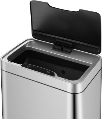 Ведро для мусора WeltWasser Vegas MT 12L 10000003973 сенсорное Матовая сталь 