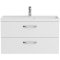 Тумба с раковиной BelBagno AURORA-900-2C-SO-BL