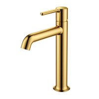 Смеситель Cezares Eco ECO-LC-BORO-W0 для раковины, брашированное золото