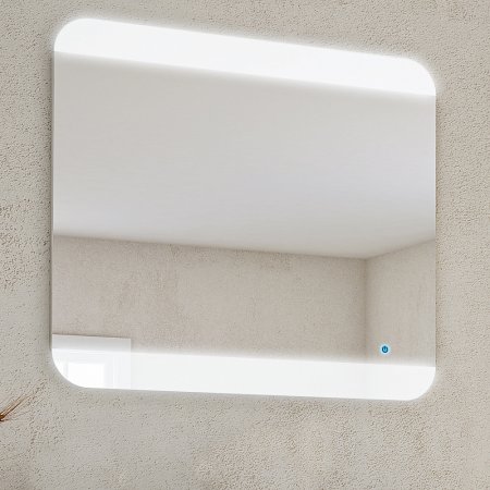 Зеркало Cezares 45007 c LED-подсветкой touch system 80х70 