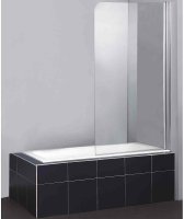 Шторка на ванну BelBagno Sela 80 SELA-V-1-80/140-C-Cr профиль Хром стекло прозрачное