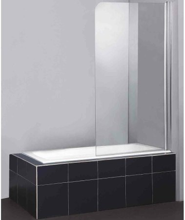 Шторка на ванну BelBagno Sela 80 SELA-V-1-80/140-C-Cr профиль Хром стекло прозрачное 
