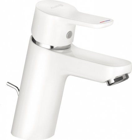 Смеситель Kludi Pure&Easy 373829165 для раковины, с донным клапаном 