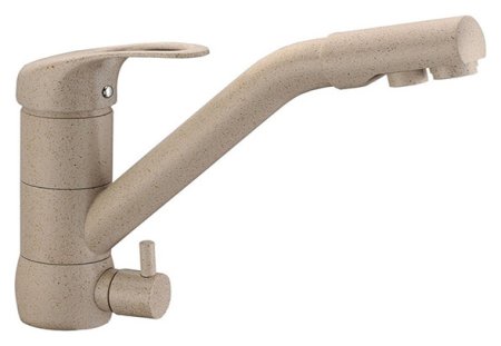 Смеситель для кухонной мойки Zorg Clean Water ZR 400 KF-12 песочный 