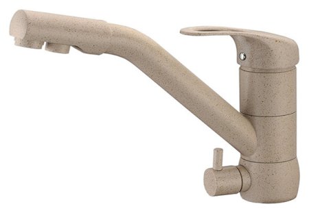 Смеситель для кухонной мойки Zorg Clean Water ZR 400 KF-12 песочный 