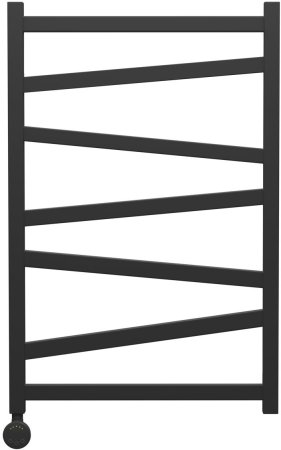 Полотенцесушитель электрический Point Феникс PN15158BE П7 500x800 левый/правый, черный 