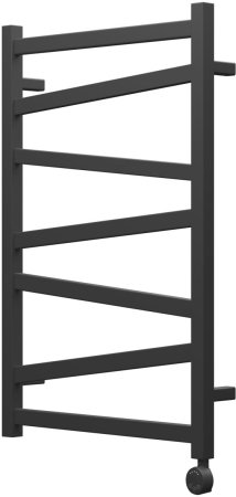 Полотенцесушитель электрический Point Феникс PN15158BE П7 500x800 левый/правый, черный 