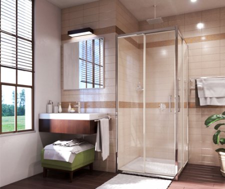 Душевой уголок WasserKRAFT Main 41S03 90x90 см 