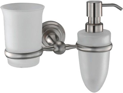 Дозатор WasserKRAFT Ammer K-7089 со стаканом 