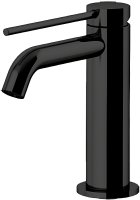 Смеситель для раковины Gattoni Circle Two 9142/91NO Черный матовый