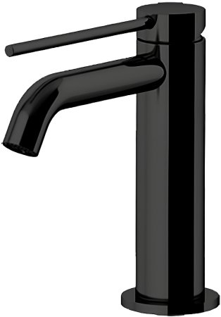 Смеситель для раковины Gattoni Circle Two 9142/91NO Черный матовый 