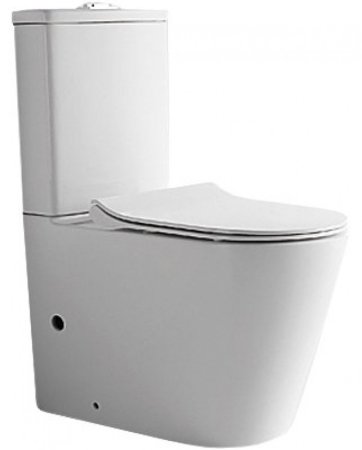 Унитаз компакт CeramaLux NS-2178 с бачком и сиденьем Микролифт 