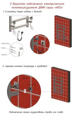 Полотенцесушитель электрический Двин X plaza neo 160 см. белый 
