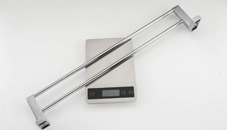 Полотенцедержатель Frap F18 F1809 двойной Хром 