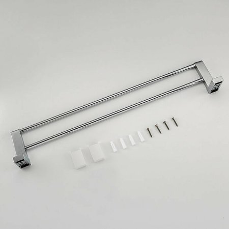 Полотенцедержатель Frap F18 F1809 двойной Хром 