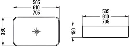 Раковина-чаша Comforty 60 78575-60 00-00012235 Белая 