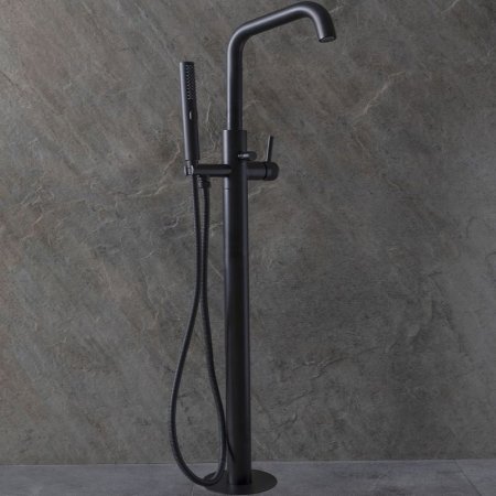 Смеситель для ванны Allen Brau Priority 5.31008-31 Черный матовый 