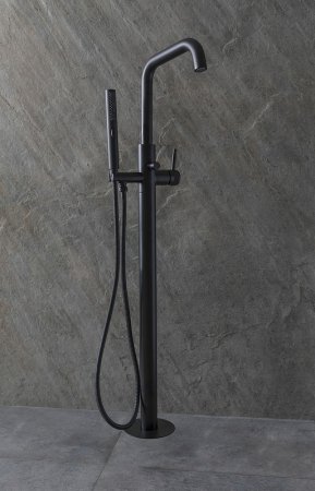 Смеситель для ванны Allen Brau Priority 5.31008-31 Черный матовый 