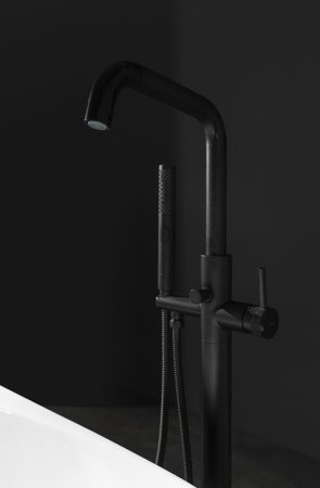 Смеситель для ванны Allen Brau Priority 5.31008-31 Черный матовый 