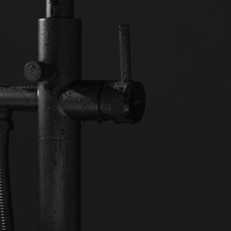 Смеситель для ванны Allen Brau Priority 5.31008-31 Черный матовый 