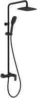 Душевая система Black&White Universe UK8300B 8300ВUK Черная матовая