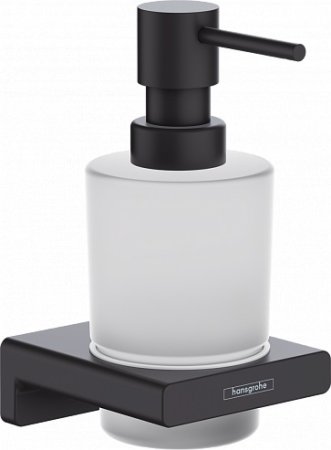 Дозатор Hansgrohe AddStoris 41745670, матовый чёрный 