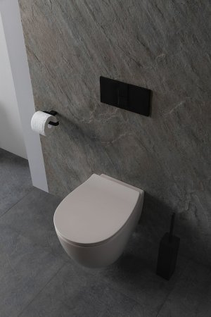 Унитаз Allen Brau Fantasy 4.11004.IV подвесной Айвори без сиденья 