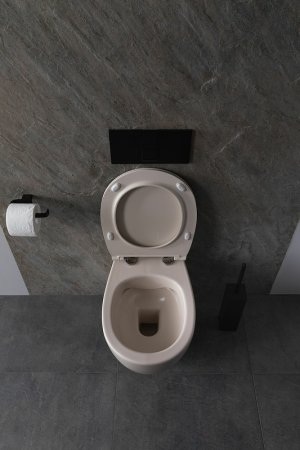 Унитаз Allen Brau Fantasy 4.11004.IV подвесной Айвори без сиденья 