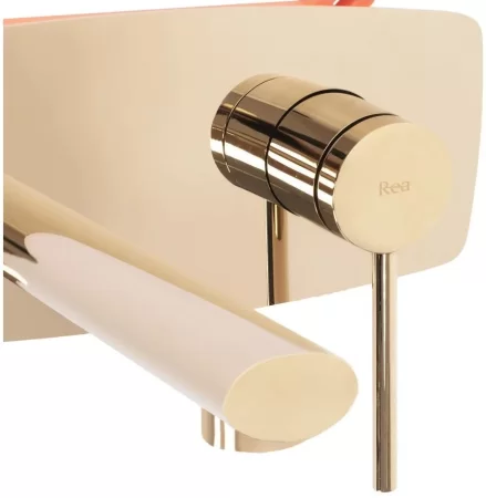 Смеситель для раковины без донного клапана Rea Oval REA-B5125 