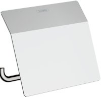 Держатель туалетной бумаги Hansgrohe AddStoris 41753000 с крышкой Хром