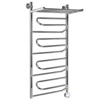 Полотенцесушитель электрический Ника Curve ЛZ/ВП 100х40 правый тэн