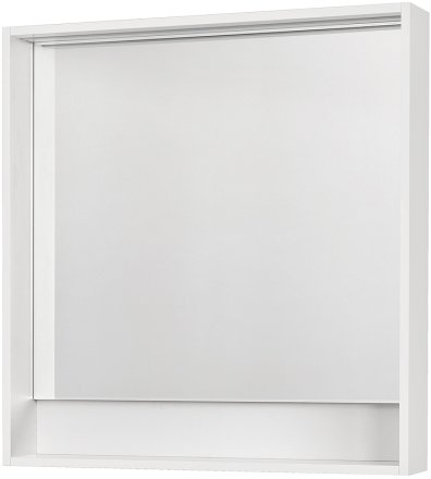 Зеркало Aquaton Капри 80 1A230402KP010 с подсветкой Белое 